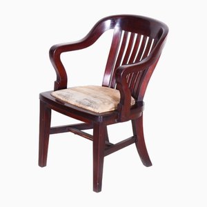 Biedermeier Mahogany Armchair, Germany, 1840s-WHY-1767493