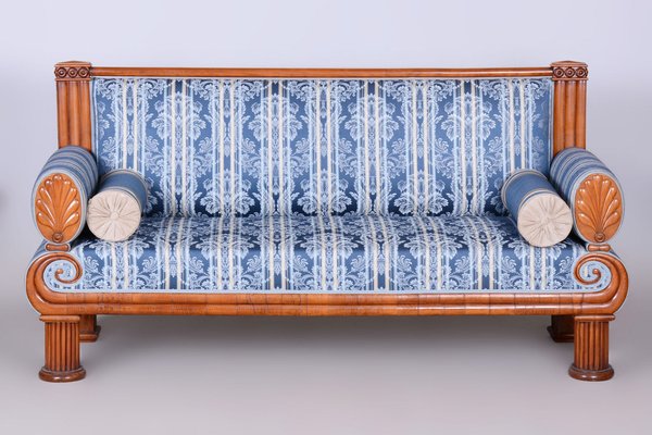 Biedermeier Museum Prague Sofa in Cherry Wood, Czech, 1820s-WHY-1730444