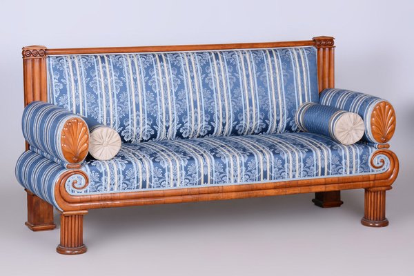 Biedermeier Museum Prague Sofa in Cherry Wood, Czech, 1820s-WHY-1730444