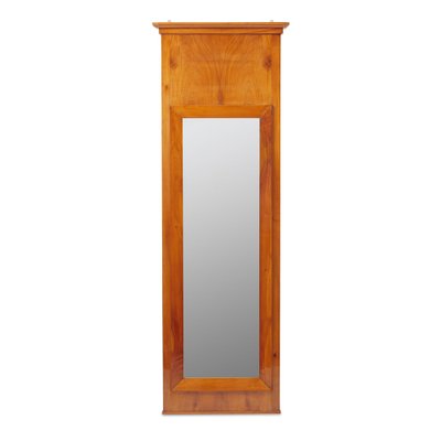 Biedermeier Pillar Mirror in Cherry Tree, 1830s-GCQ-1723791