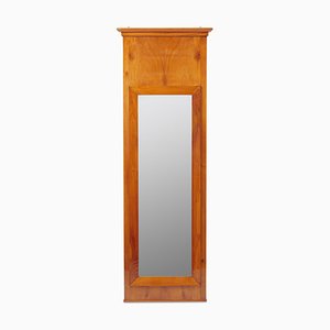 Biedermeier Pillar Mirror in Cherry Tree, 1830s-GCQ-1723791