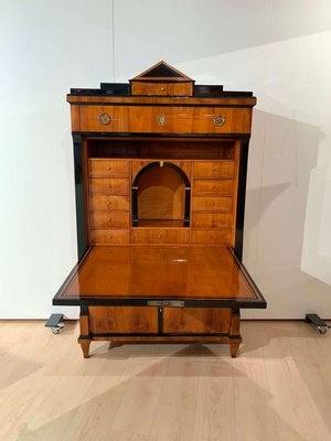 Biedermeier Secretaire in Cherry Veneer, South Germany, 1820s-NNB-907021