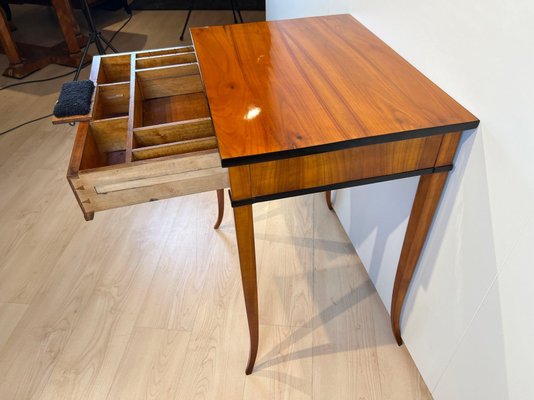 Biedermeier Sewing Table in Cherry Wood, 1825-NNB-1779724