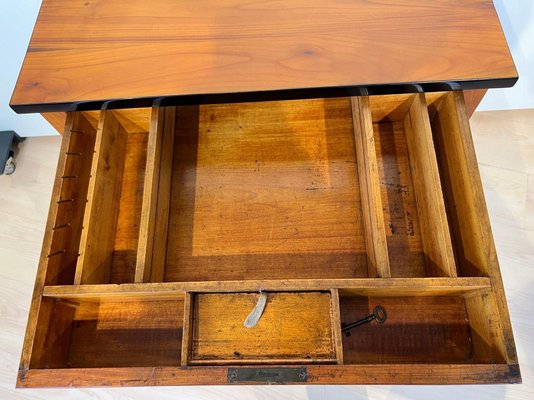 Biedermeier Sewing Table in Cherry Wood, 1825-NNB-1779724