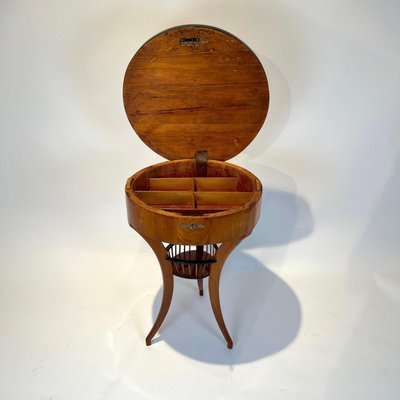 Biedermeier Sewing Table in Cherry Wood, South Germany, 1820-NNB-2024092