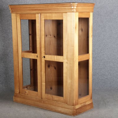 Biedermeier Showcase in Cherry Tree, 1840s-DXD-1703598