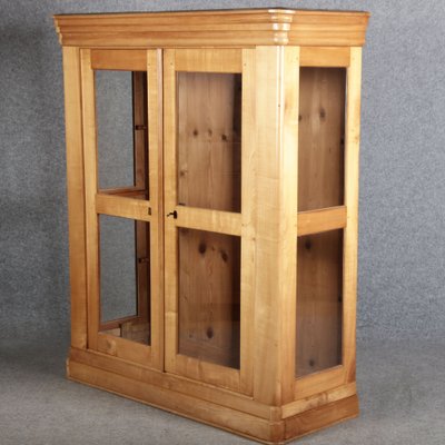 Biedermeier Showcase in Cherry Tree, 1840s-DXD-1703598