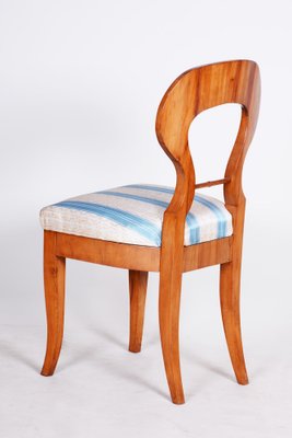 Biedermeier Side Chair in Cherry-Tree & New Upholstery, Austria, 1820s-WHY-1777968