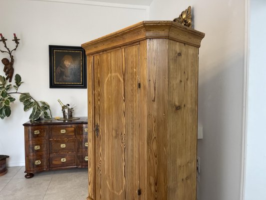 Biedermeier Spruce Wardrobe, 1830s-PXE-1700823