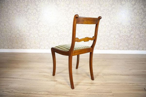 Biedermeier Style Mahogany Chairs & Armchairs, Early 20th Century, Set of 8-CYY-2032312