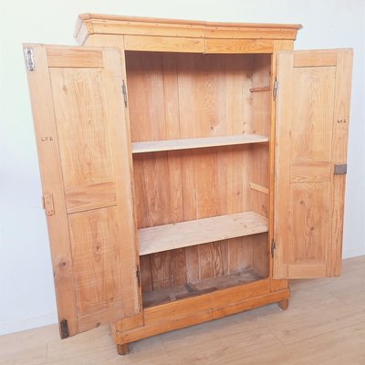 Biedermeier Two-Door Softwood Cabinet, 1850s-WK-2020041