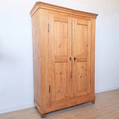 Biedermeier Two-Door Softwood Cabinet, 1850s-WK-2020041