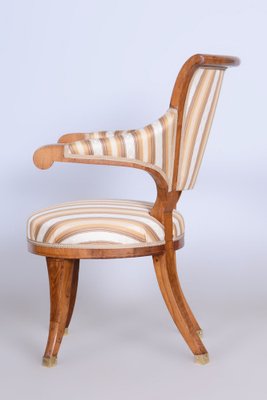 Biedermeier Walnut Armchair by Josef Danhauser, 1820s-WHY-1734175