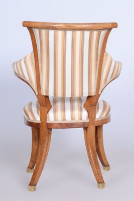 Biedermeier Walnut Armchair by Josef Danhauser, 1820s-WHY-1734175