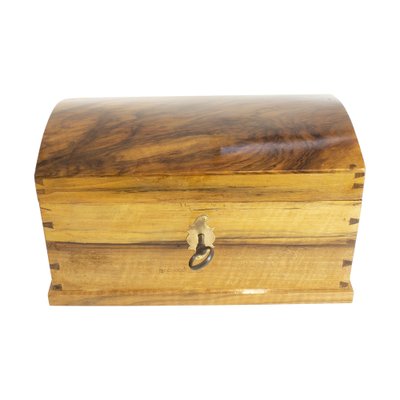 Biedermeier Walnut Miniature Blanket Chest-WFJ-1162108