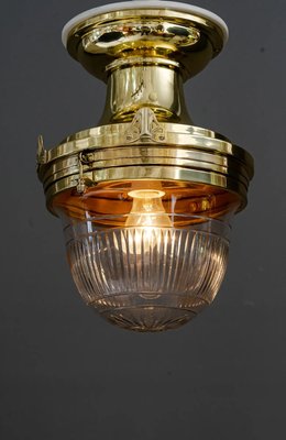 Big Art Deco Cut Glass Ceiling Lamp, Vienna, 1920s-SPD-1315018