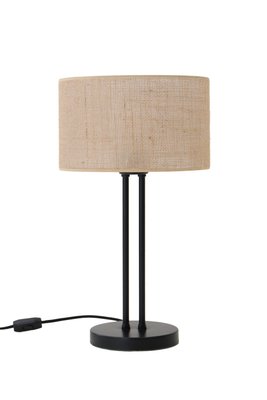 Big Black Table Lamp from Hustadt Leuchten, 1960s-NIX-1771279