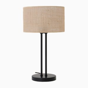 Big Black Table Lamp from Hustadt Leuchten, 1960s-NIX-1771279