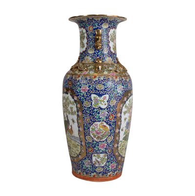 Big Chinese Qing Dynasty or Tongzhi Porcelain Vases-WFJ-952233