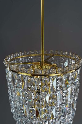 Big Crystal Chandelier from Bakalowits & Söhne, Vienna, 1950s-SPD-1066652