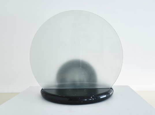 Big Gong Marble and Glass Table Lamp by Bruno Gecchelin for Skipper, 1981-TJQ-1770953