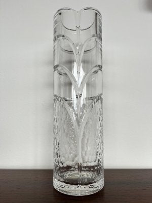 Big Hand Made Artglass Flower Vase, 1970s-TZ-1802522