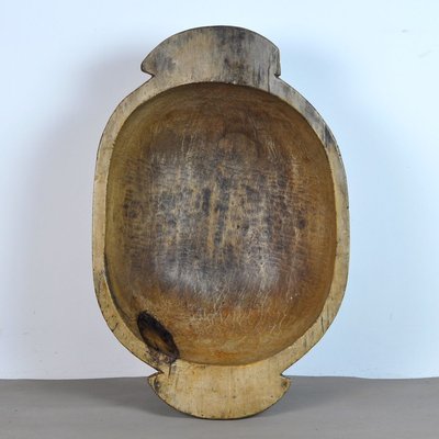 Big Handmade Hungarian Wooden Dough Bowl, Early 1900s-IW-931751