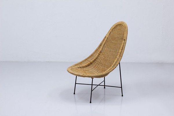 Big Kraal Lounge Chair by Kerstin Hörlin-Holmqvist, Sweden from Nordiska Kompaniet, 1950s-TM-1789107