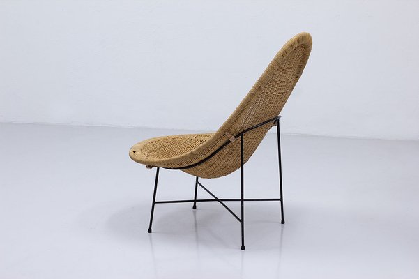 Big Kraal Lounge Chair by Kerstin Hörlin-Holmqvist, Sweden from Nordiska Kompaniet, 1950s-TM-1789107