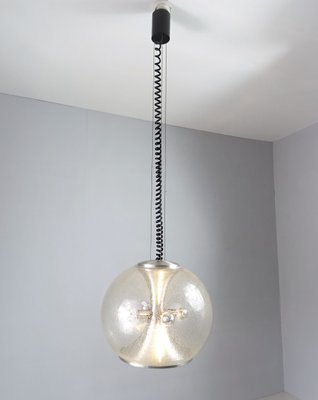 Big Mid-Century Globe Ceiling Lamp from Doria Leuchten-FPY-1160933