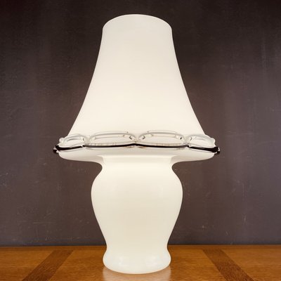 Big Murano Mushroom Table Lamp from Vetri, Italy, 1970s-WQC-938613