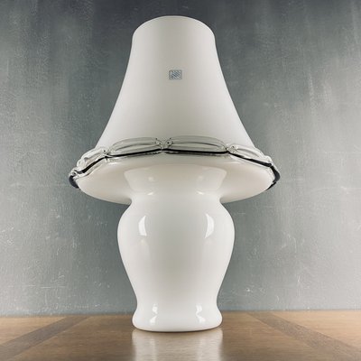 Big Murano Mushroom Table Lamp from Vetri, Italy, 1970s-WQC-938613