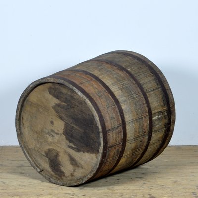 Big Oak Barrelled Planter, 1900s-IW-1760110