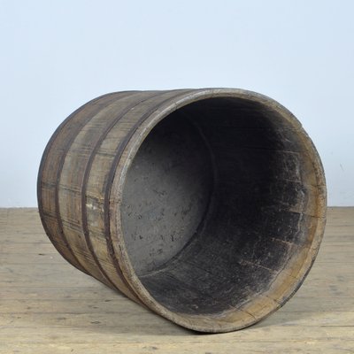 Big Oak Barrelled Planter, 1900s-IW-1760110