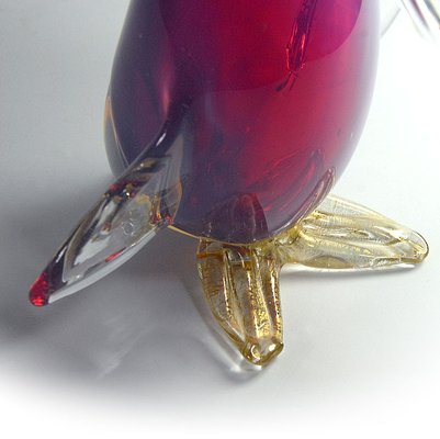 Big Opalescent Glass Duck from Archimede Seguso, 1960s-GIW-1793633