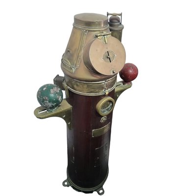 Binnacle Compass Navy Ship Lantern Floor Lamp-TCS-1742986