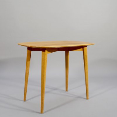 Birch Side Table by Elias Svedberg for the Nordic Combat (NK), Sweden, 1940s-SGX-1239108