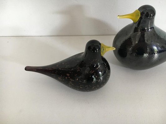 Bird Figurines, 1990s, Set of 2-BGP-1186655