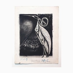 Bird - Original Etching by Marcel Guillard - 1959 1959-ZCI-758123