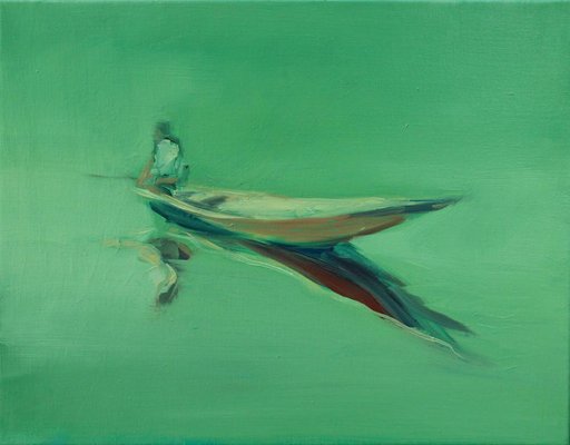 Birgitte Lykke Madsen, Boat in Quiet Sea, 2016-QUE-944037