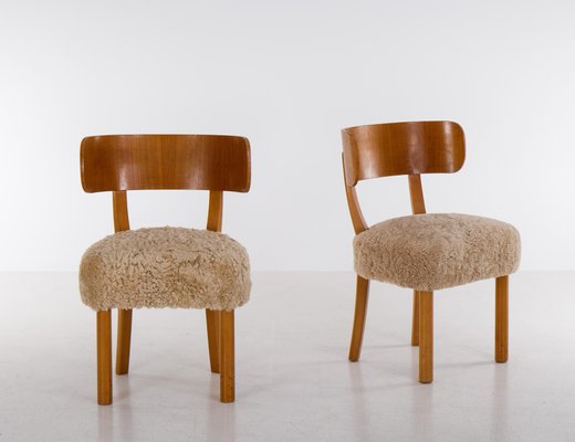 Birka Chairs attributed to Nordic Company by Axel-Einar Hjorth for Nordiska Kompaniet, 1930s, Set of 2-QU-1759791