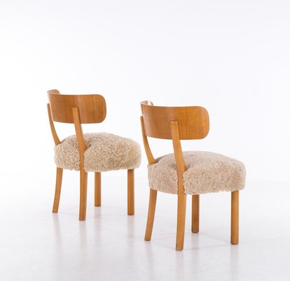 Birka Chairs attributed to Nordic Company by Axel-Einar Hjorth for Nordiska Kompaniet, 1930s, Set of 2-QU-1759791