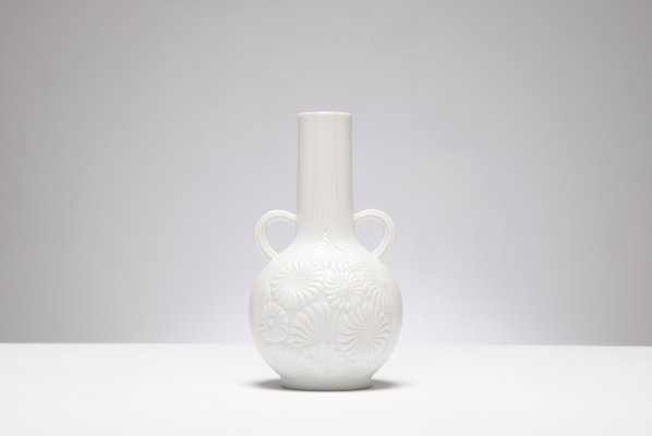 Biscuit Porcelain Vase from AK Kayser, 1960s-HZO-792064