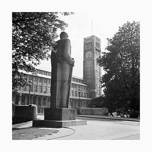 Bismarck Monument View to Deutsches Museum, Munich Germany, 1937-DYV-988717