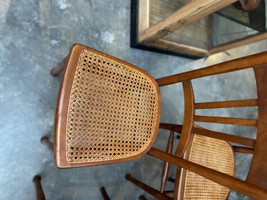 Bistro Chairs, 1920s, Set of 6-WSZ-2036466