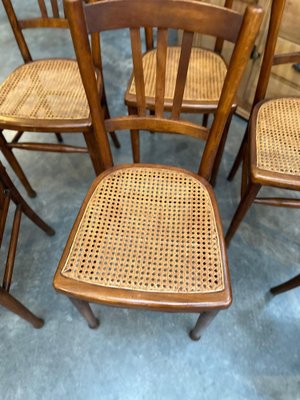 Bistro Chairs, 1920s, Set of 6-WSZ-2036466