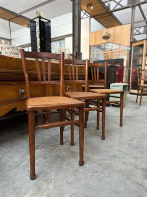 Bistro Chairs, 1920s, Set of 6-WSZ-2036466