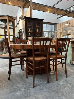 Bistro Chairs, 1920s, Set of 6-WSZ-2036466