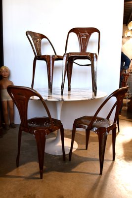 Bistro Chairs from Joseph Mathieu, 1937, Set of 4-LA-955505