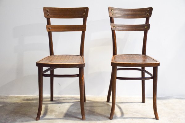 Bistro Chairs from Thonet, 1930s, Set of 2-LA-1357327